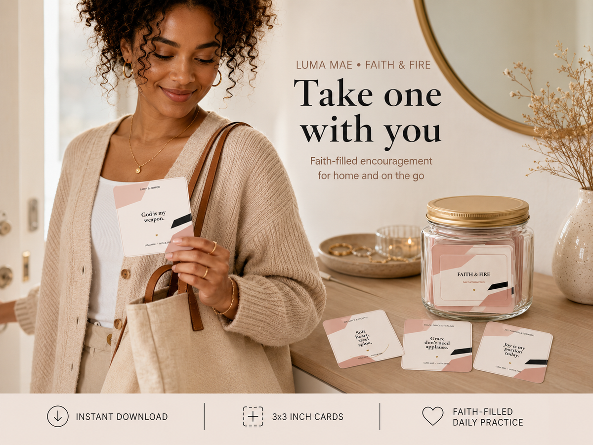 Faith declaration cards for women preview