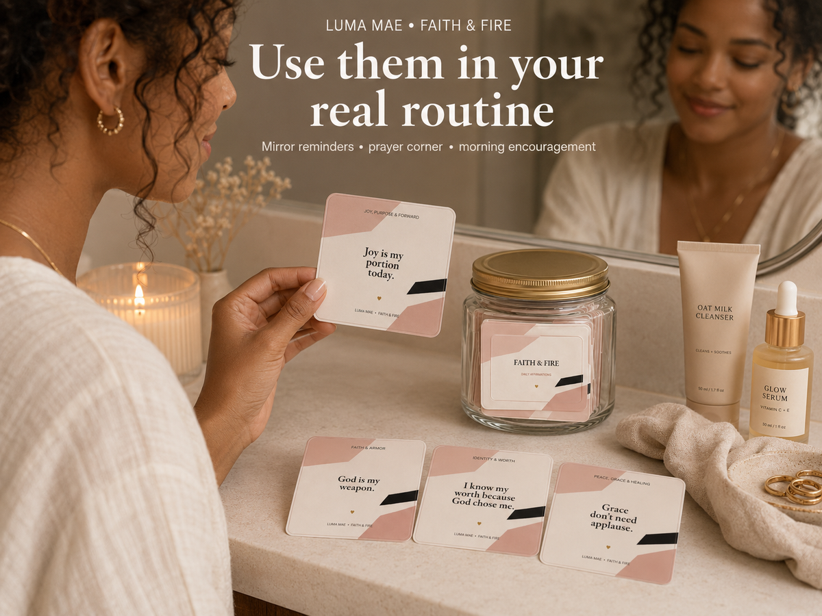 Christian affirmation jar cards preview