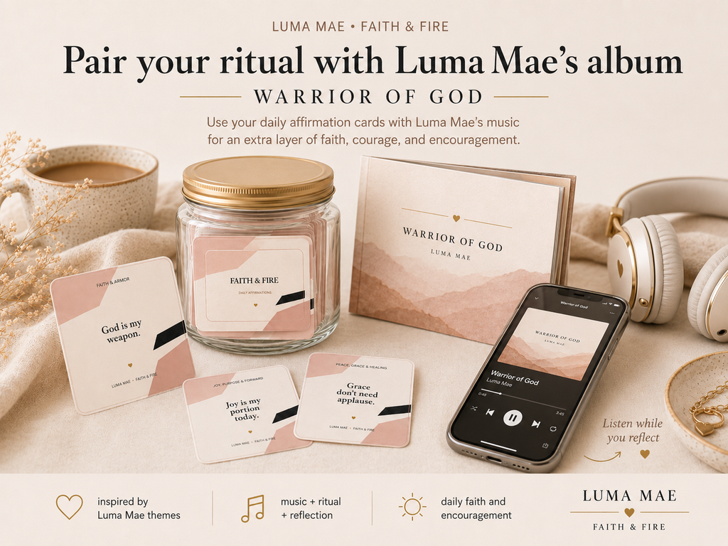 Luma Mae affirmation card set preview