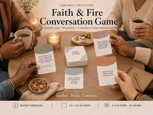 Luma Mae Faith & Fire Christian Conversation Game