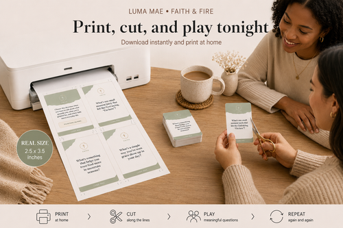 Christian conversation cards printable preview