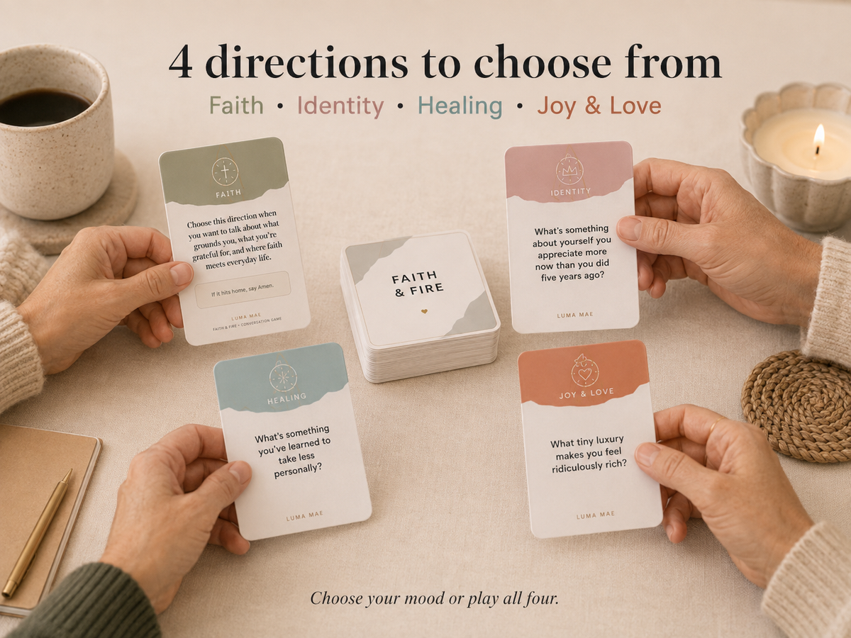 Girls night faith card game preview