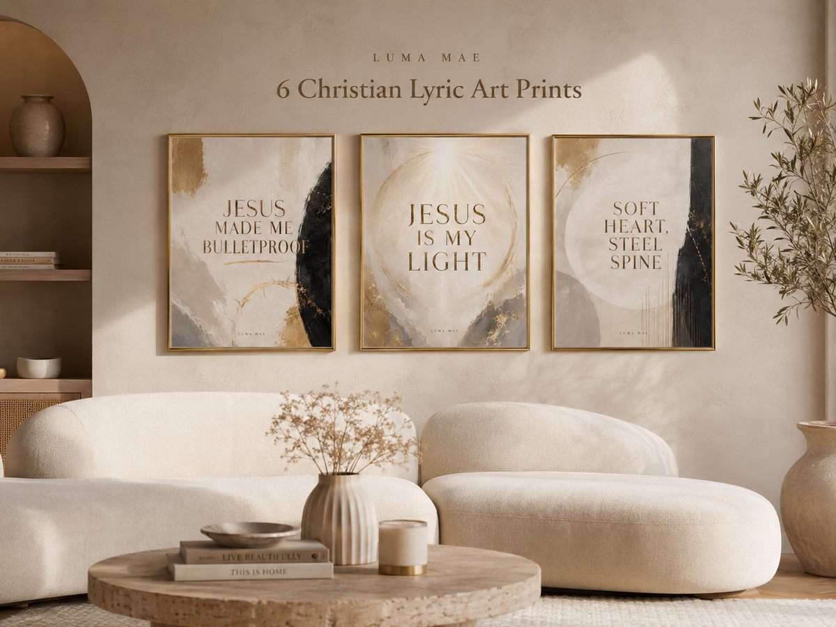 Printable Christian wall art preview