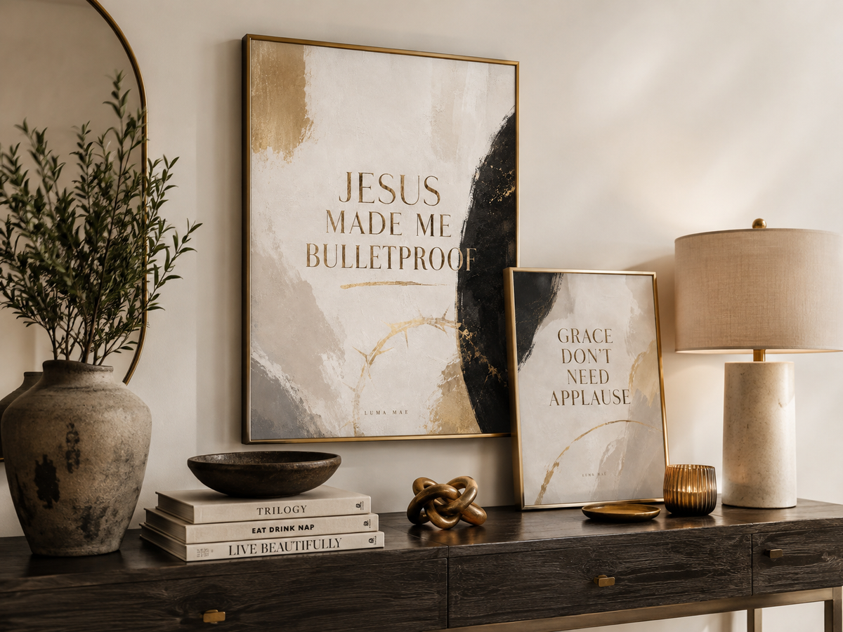 Christian lyric poster preview