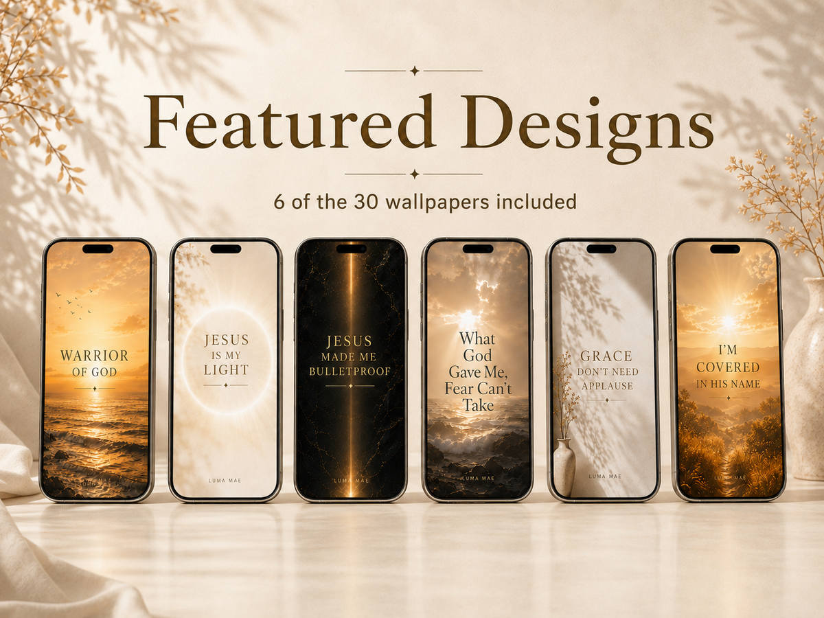 Christian digital wallpaper preview