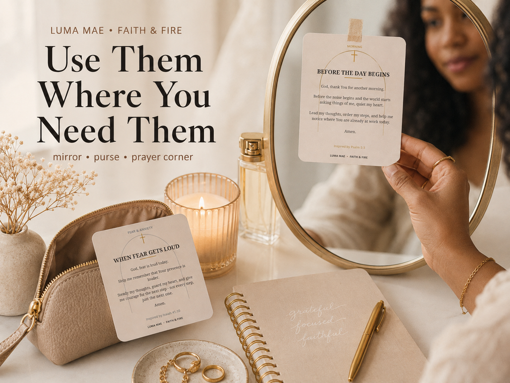 Prayer journal cards preview
