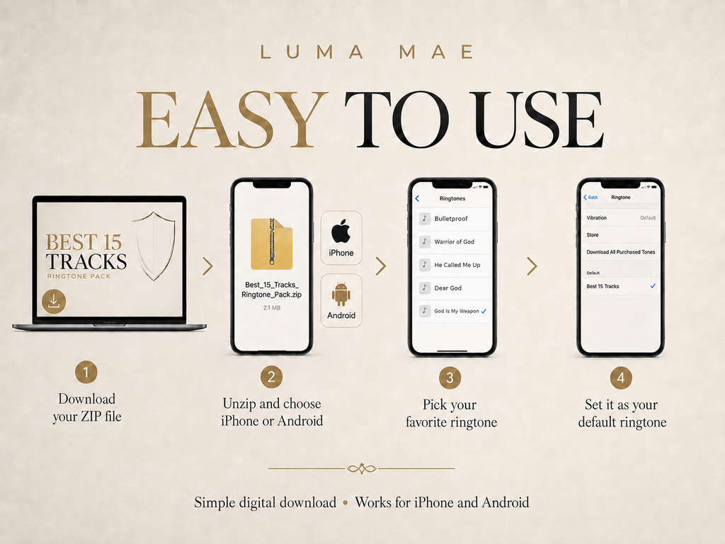 Luma Mae ringtone pack digital download