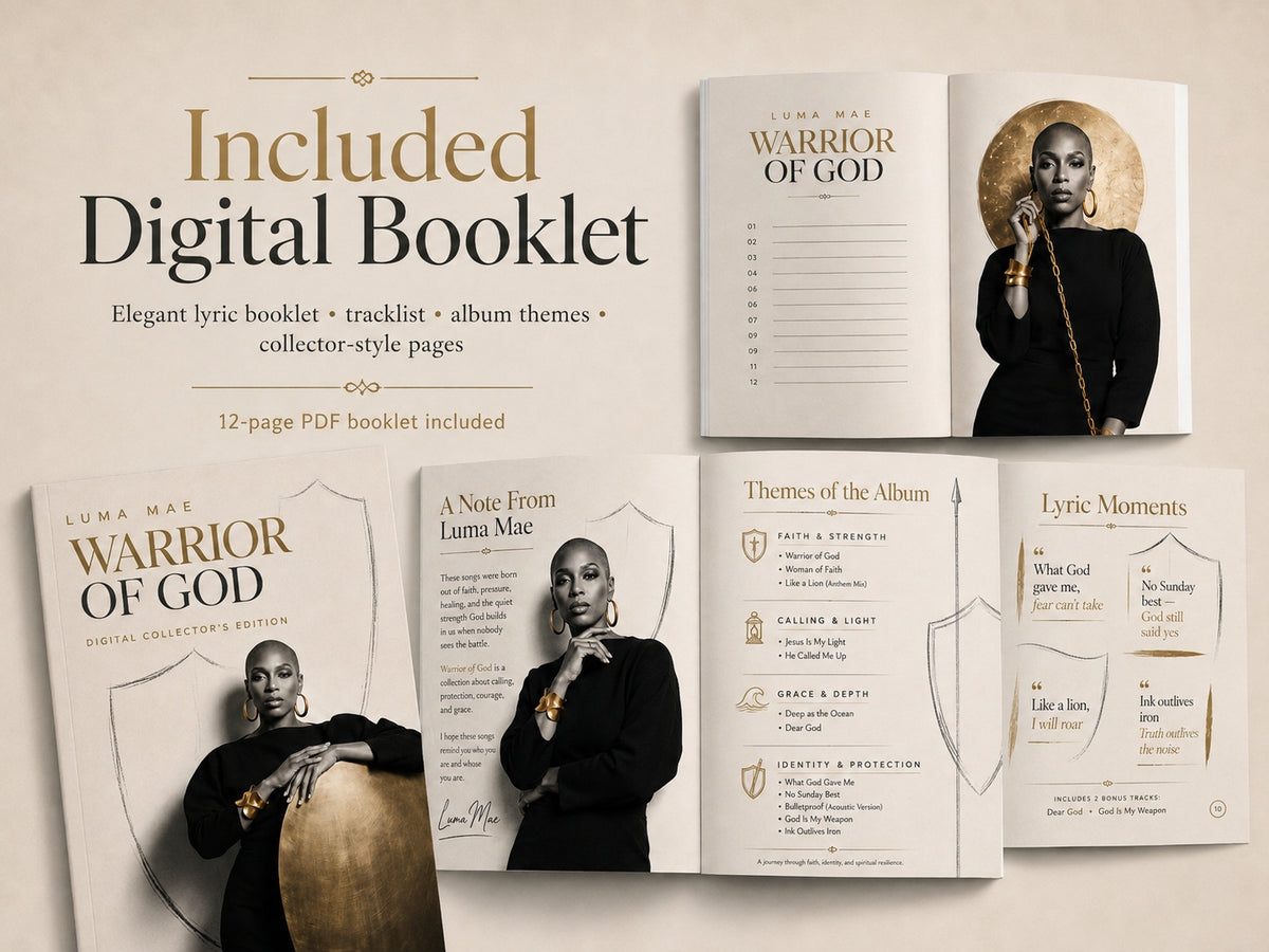 Warrior of God digital booklet preview
