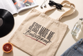 Jesus Made Me Bulletproof Tote Bag, Faith Inspired Canvas Bag, Christian Gift